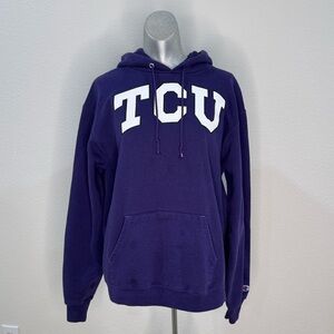 Champion Men's Purple TCU Sweater